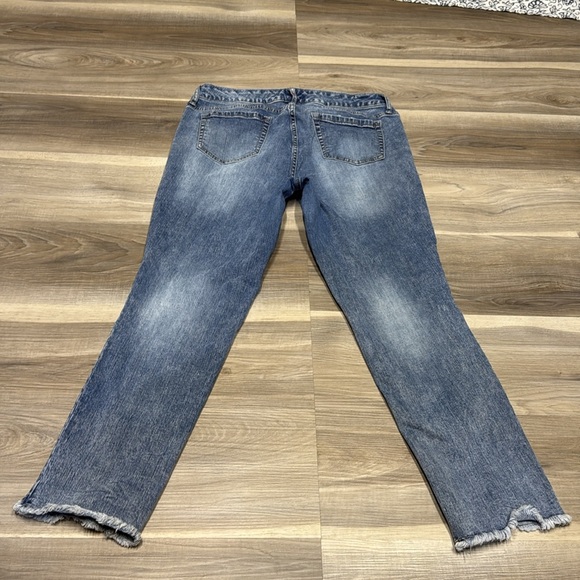 Torrid Straight Leg Blue Jeans size 10 - Picture 6 of 7